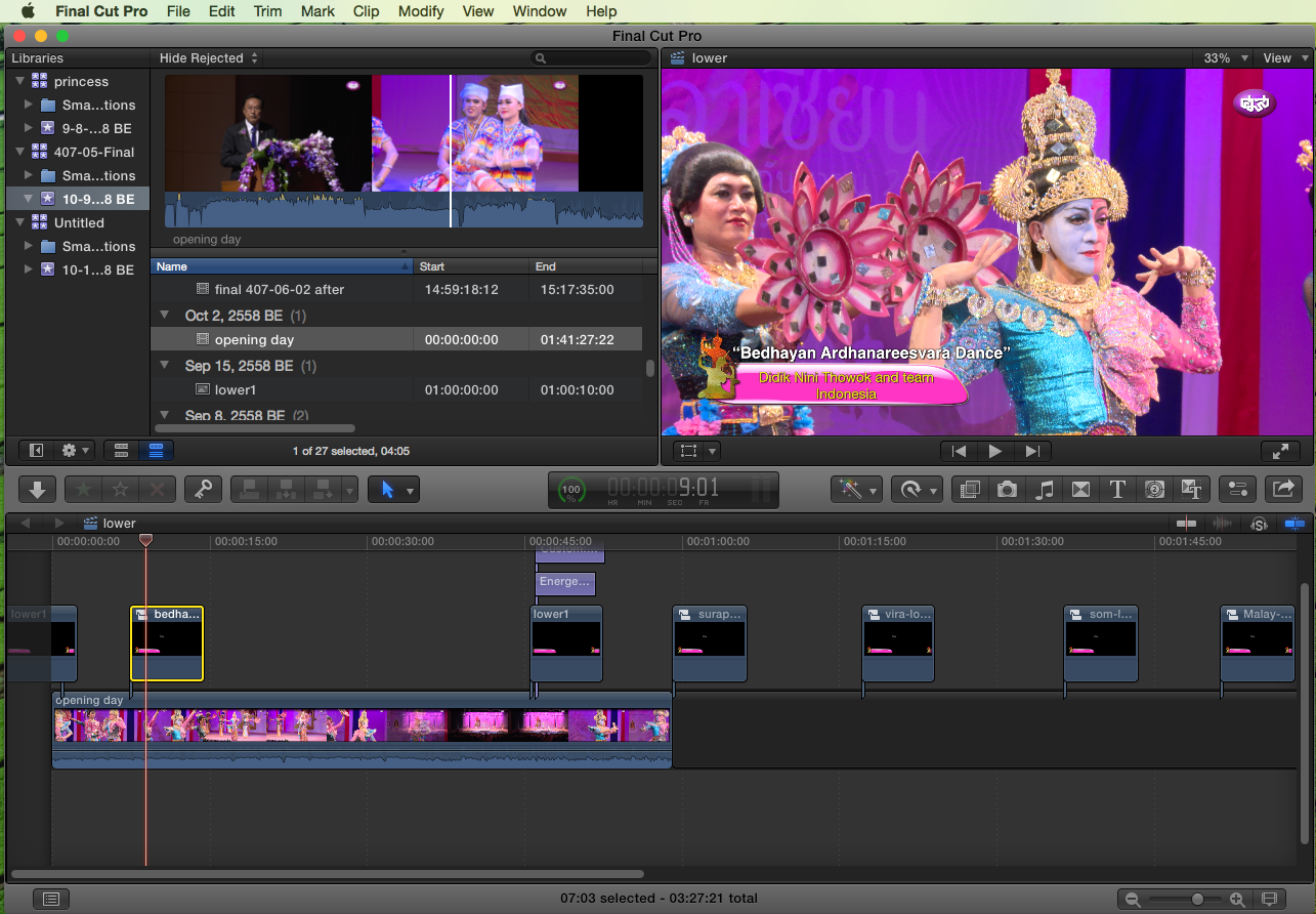 Final Cut Pro X 10.2.3